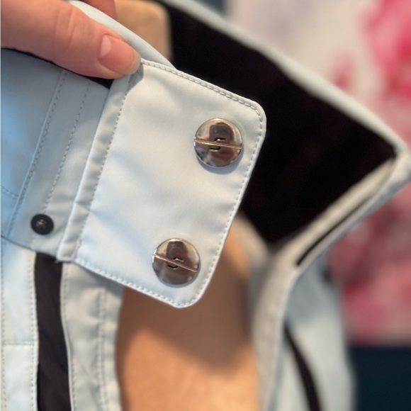 Spyder Thinsulate Light Blue Ski Jacket - Picture 6 of 10